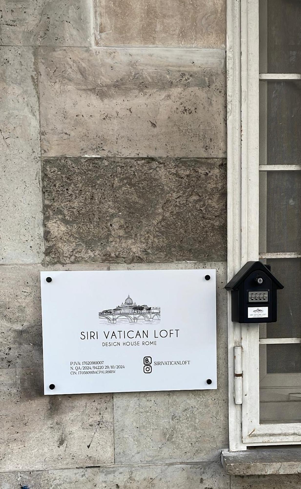 Siri Vatican Loft - Design House 罗马 外观 照片